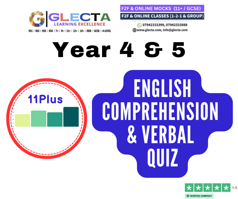 Mastering English Comprehension for 11Plus Success