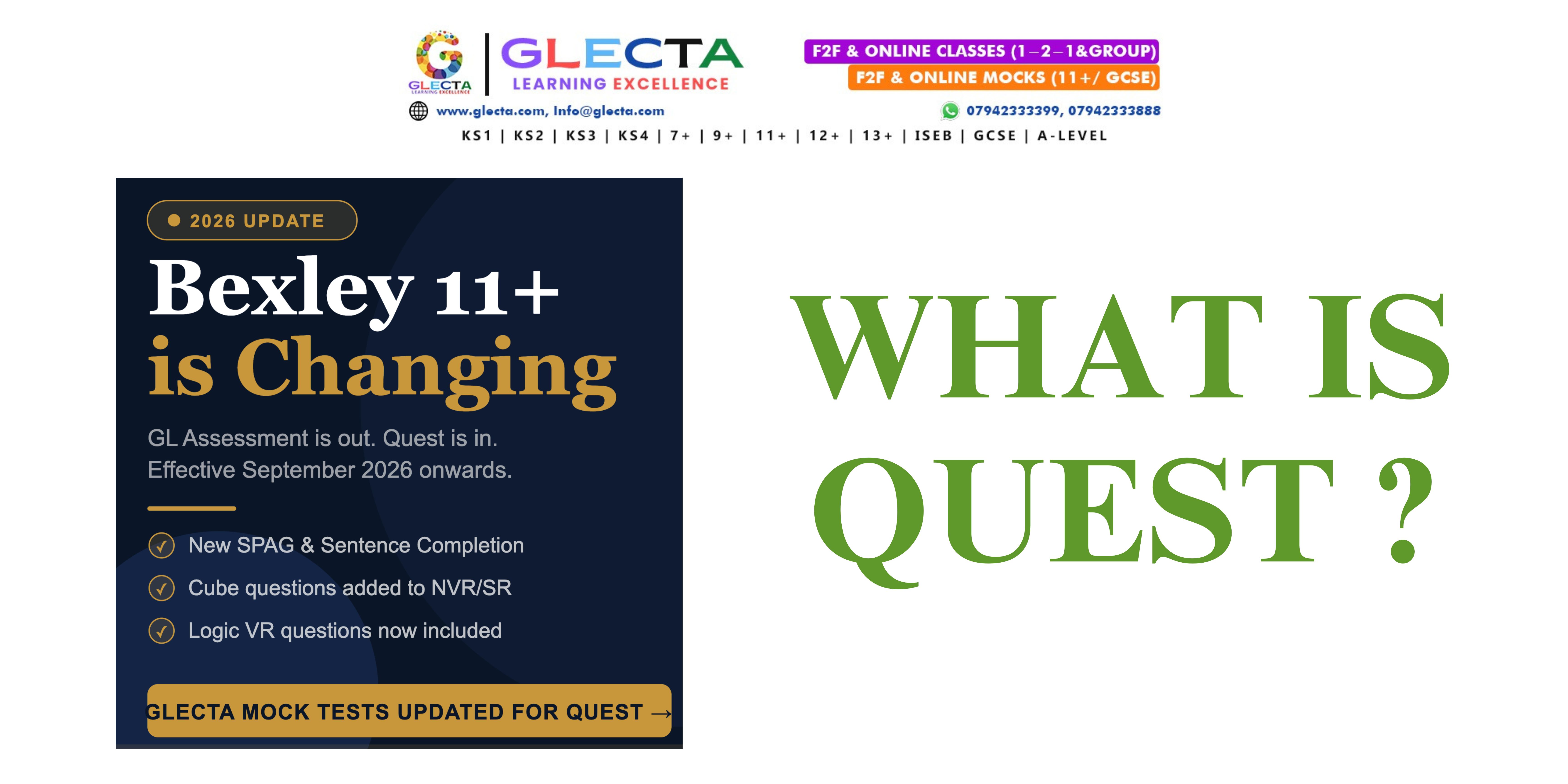 Bexley 11+ Moves to QUEST: What's Changed and How to Prepare in 2026
