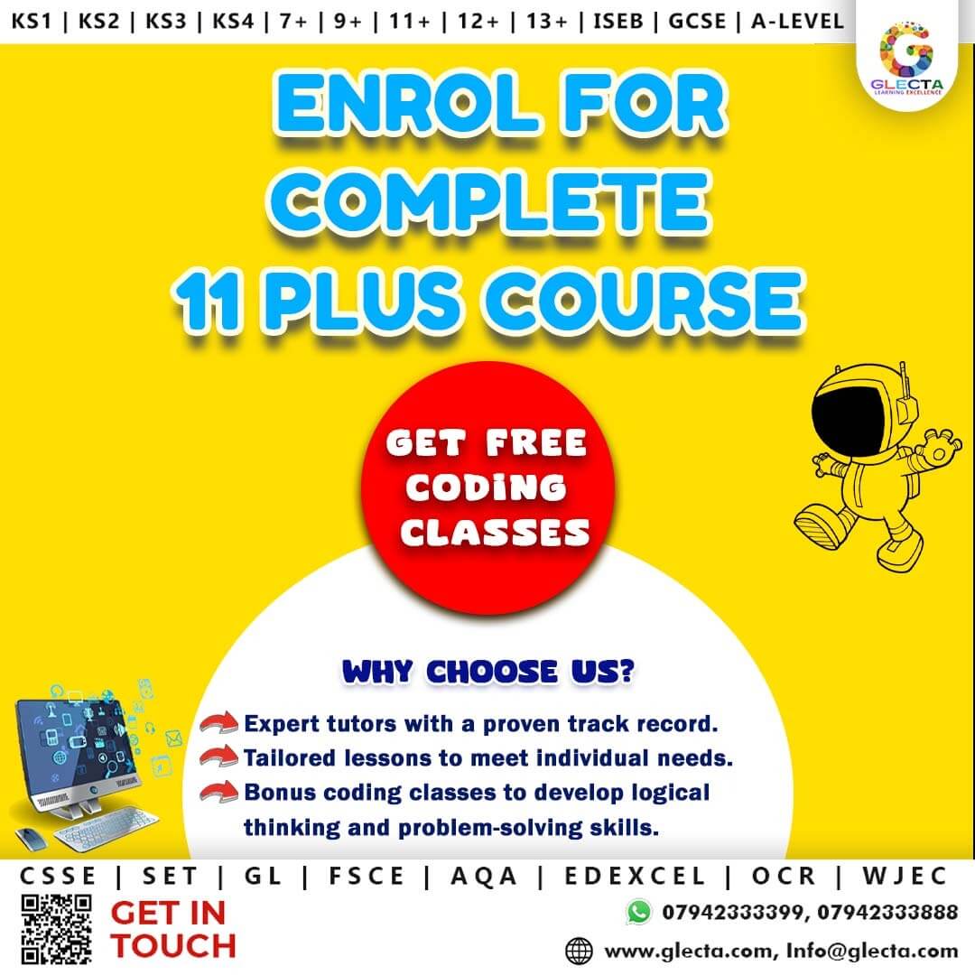 Enroll 11Plus Full Course