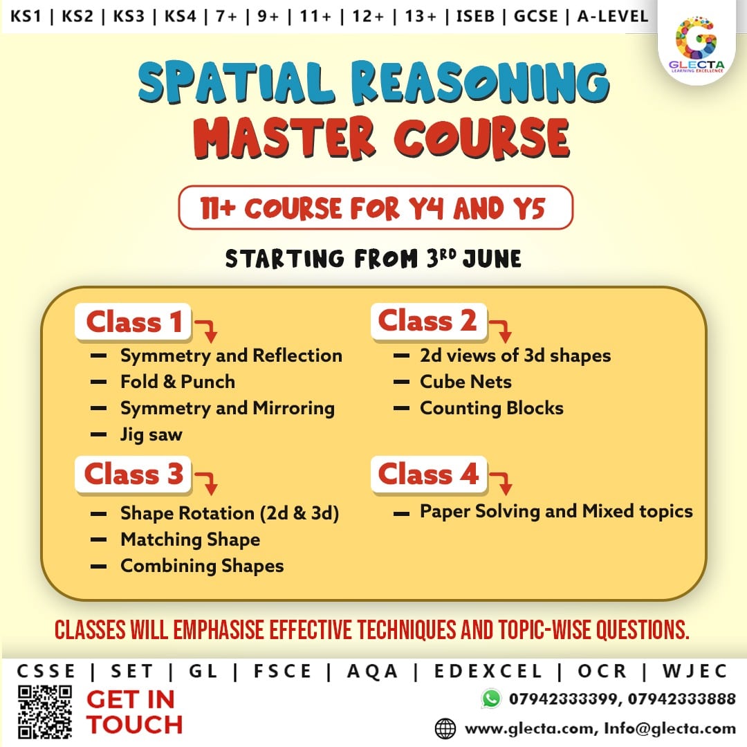 Spatial Reasoning Course