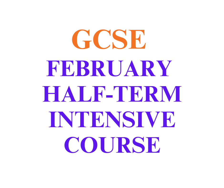 GCSE February Half Term Intensive