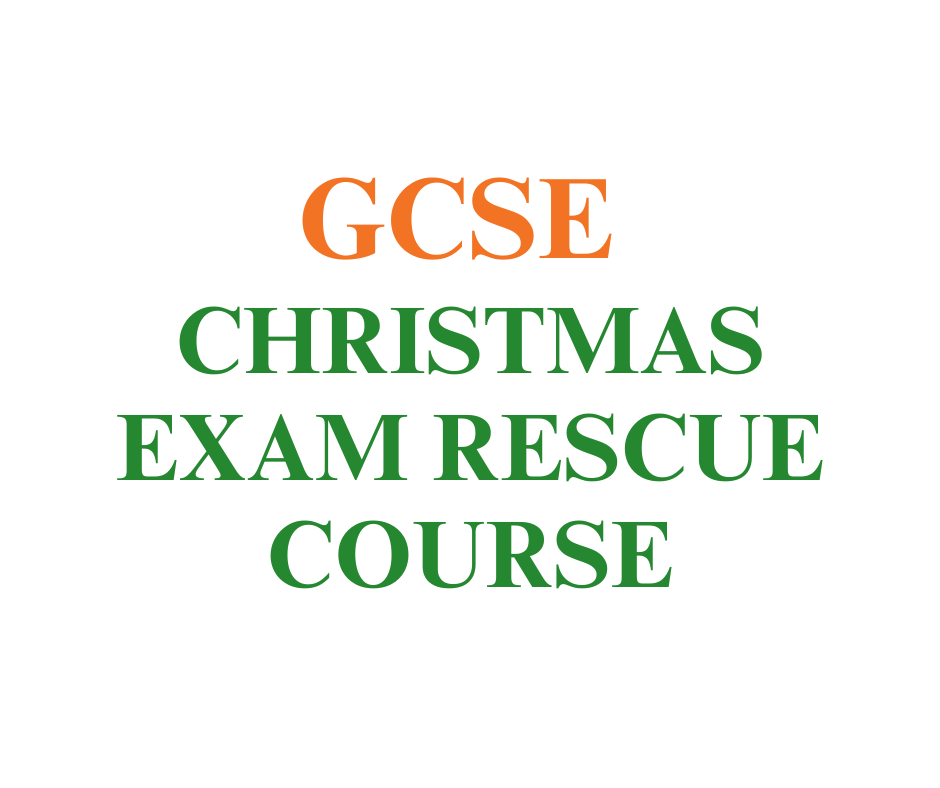 GCSE Christmas Exam Rescue Course